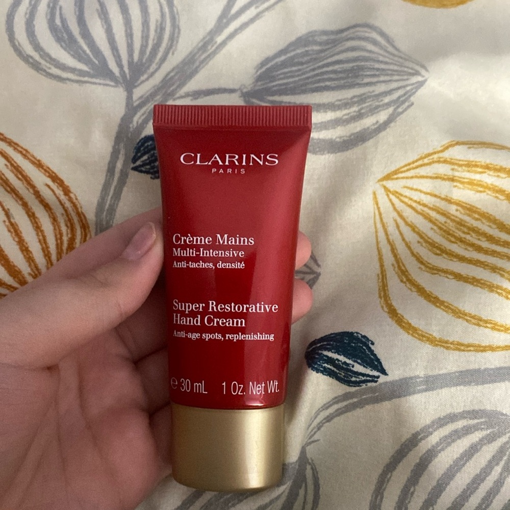 clarins hand cream